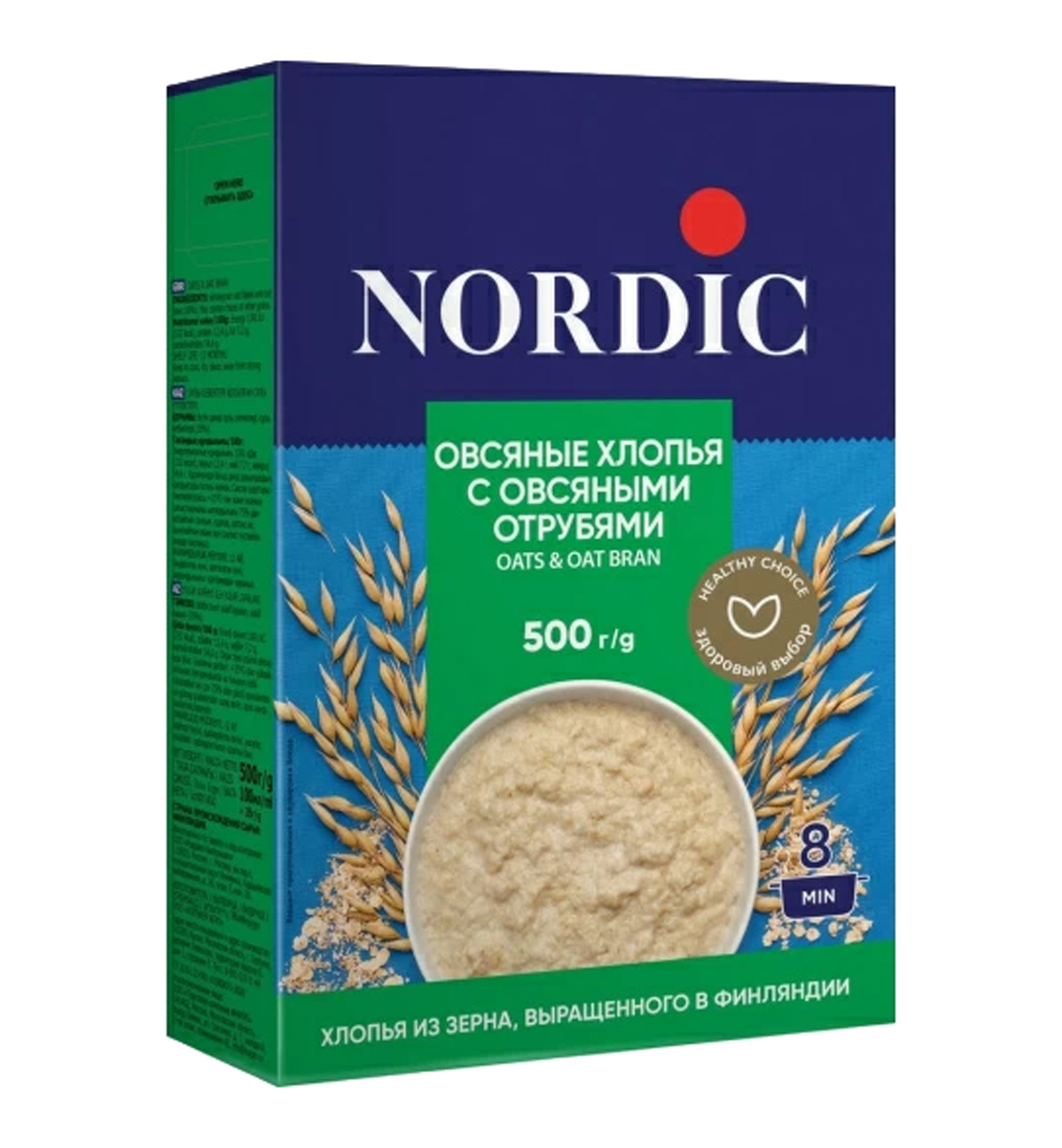 Oat flakes & bran "Nordic" 500g
