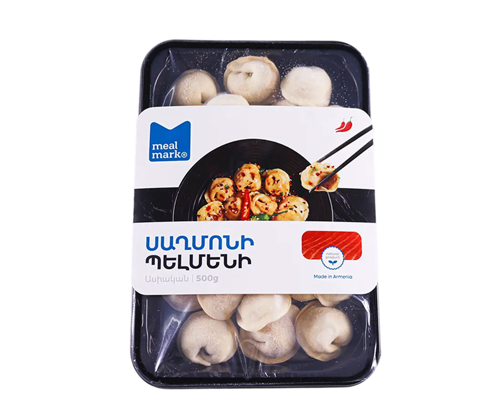 Пельмени с лососем Азиатские 500г