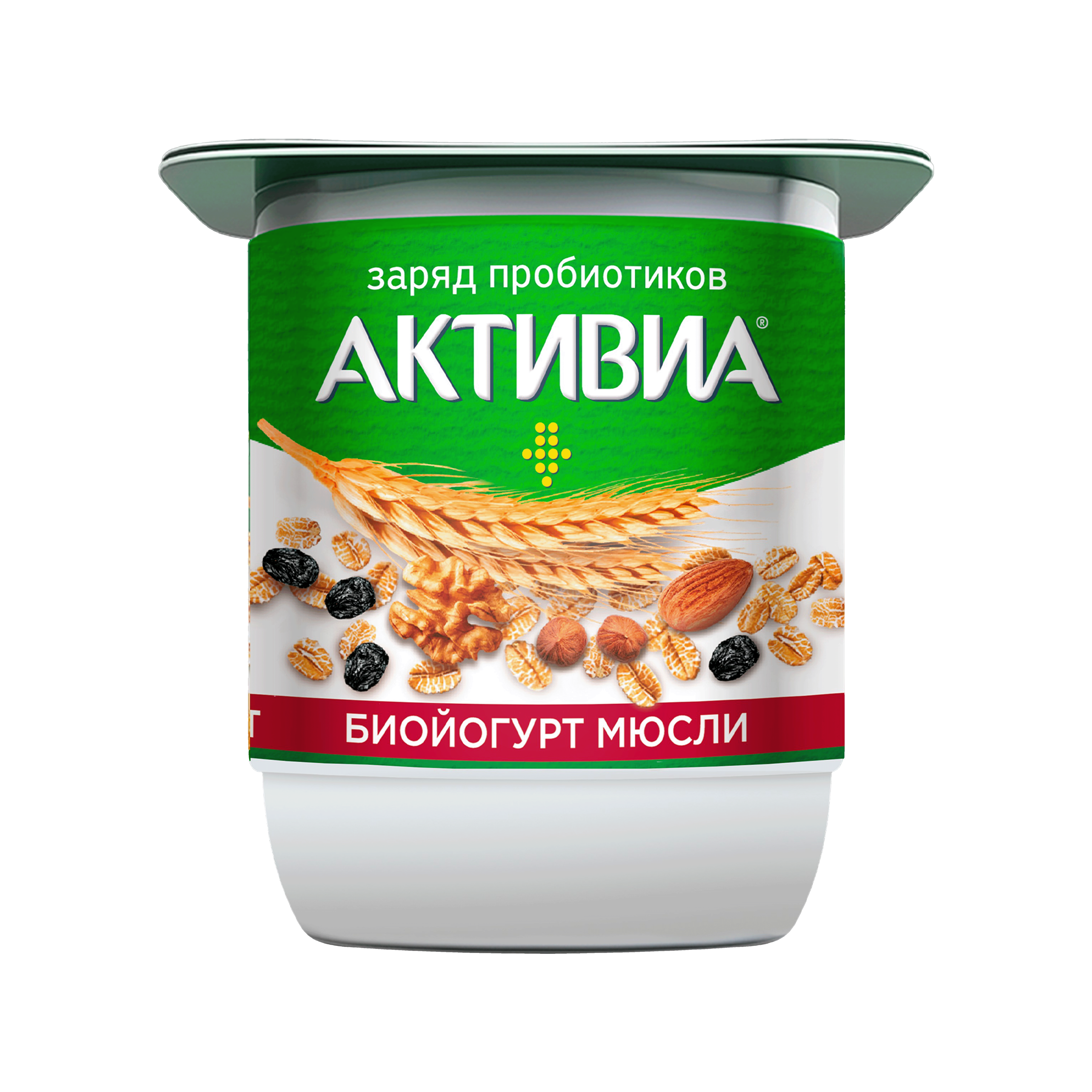 Биойогурт Активиа мюсли 3.1% 110г