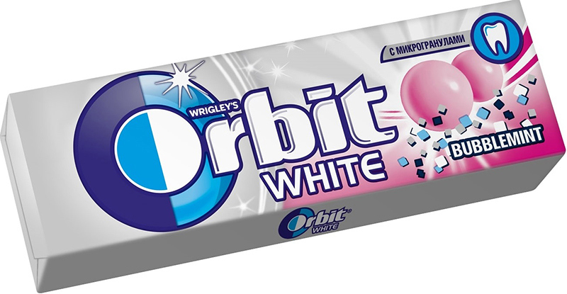 Մաստակ «Orbit White» 13.6գ Բաբլ