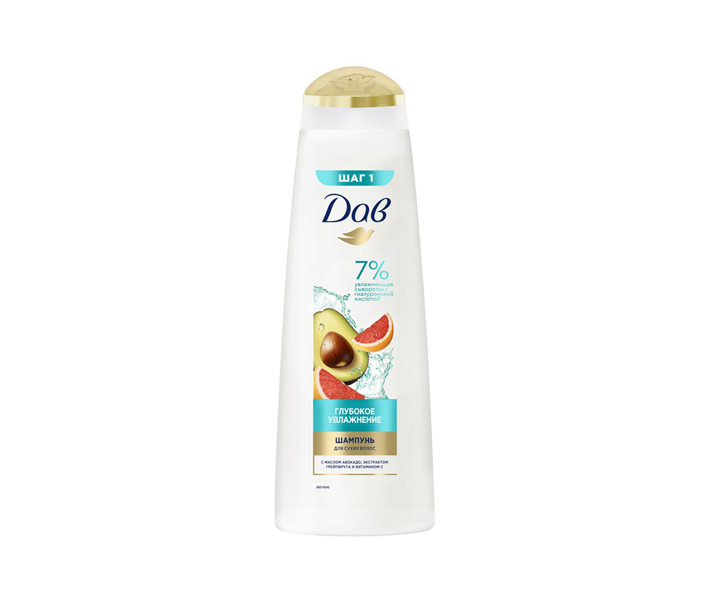 Կանացի Շամպուն գրեյֆրուտի բուրմունքով "Dove" 380 մլ․