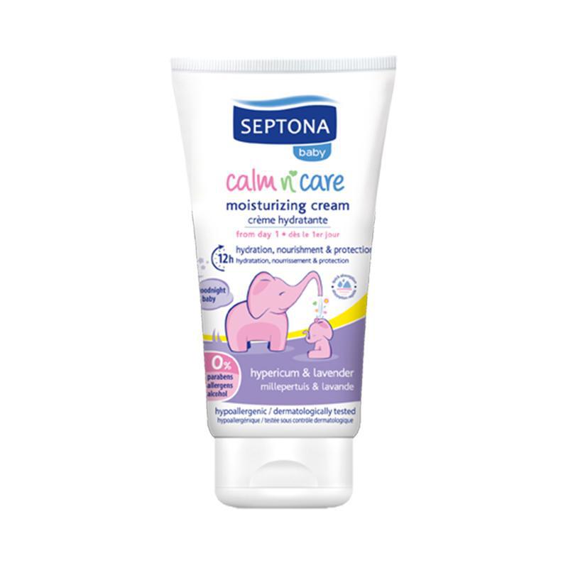 Baby cream "Septona" moisturizing, hypericum and lavender 150ml