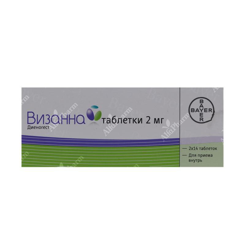 Վիզաննա դհտ 2մգ x 28