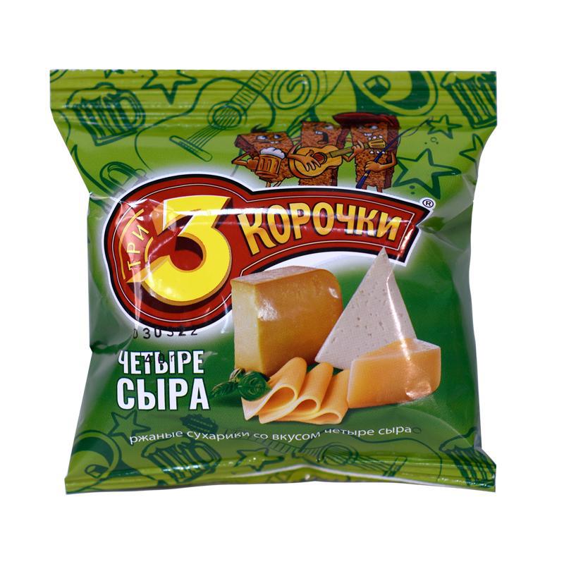 Չորահաց «3 կոռոչկի» 4 պանիր 40գր