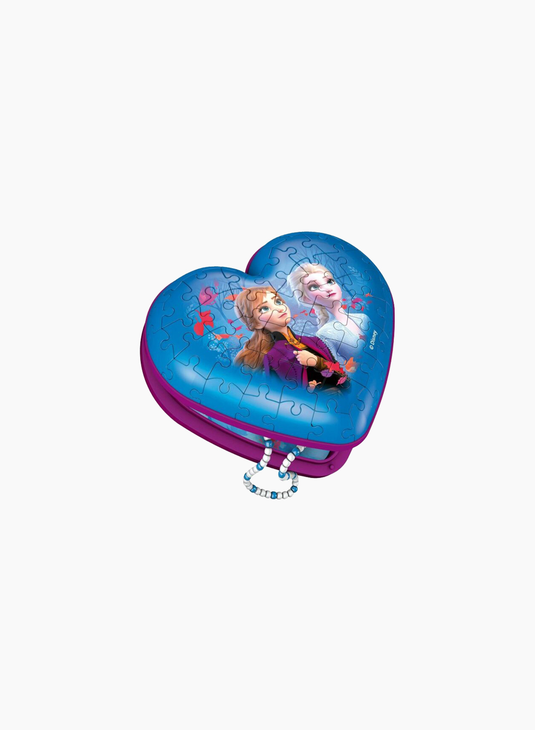 Ravensburger Փազլ 3D «Սրտաձև զարդատուփ. սառցե սիրտը» 54կտ.