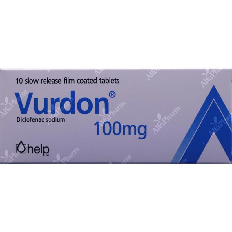 Vurdon tablets 100mg x 10