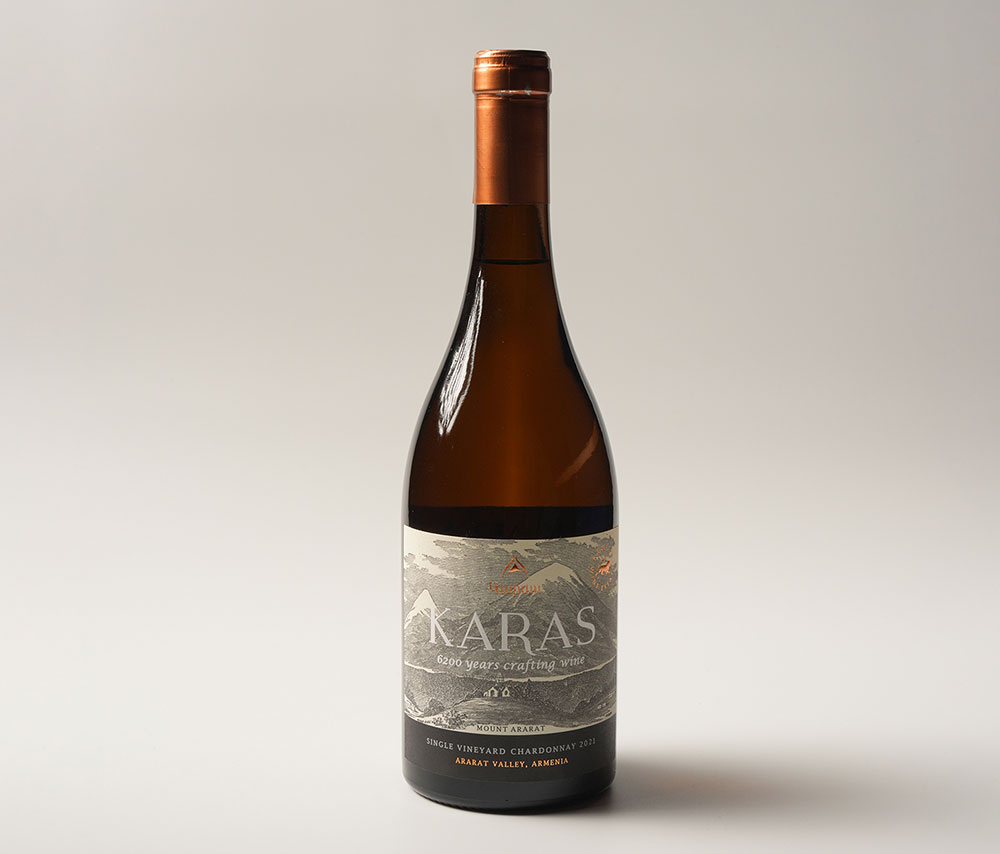 Karas Single Vineyard Chardonnay White Dry 2021 Вино