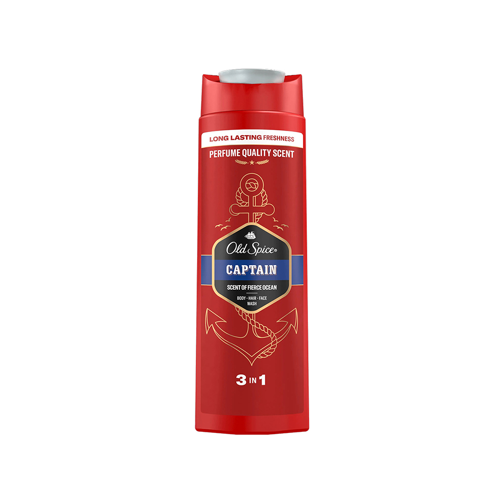 Old Spice լոգանքի գել Captain 3-ը 1-ում 400մլx6