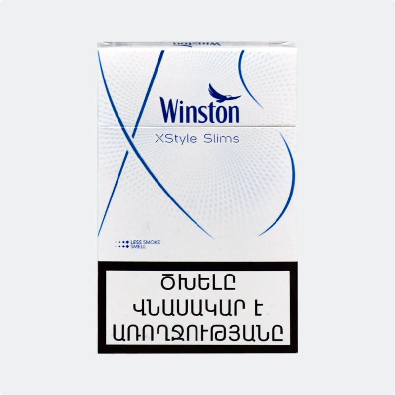 Cigarettes Winston Xstyle Slims Blue