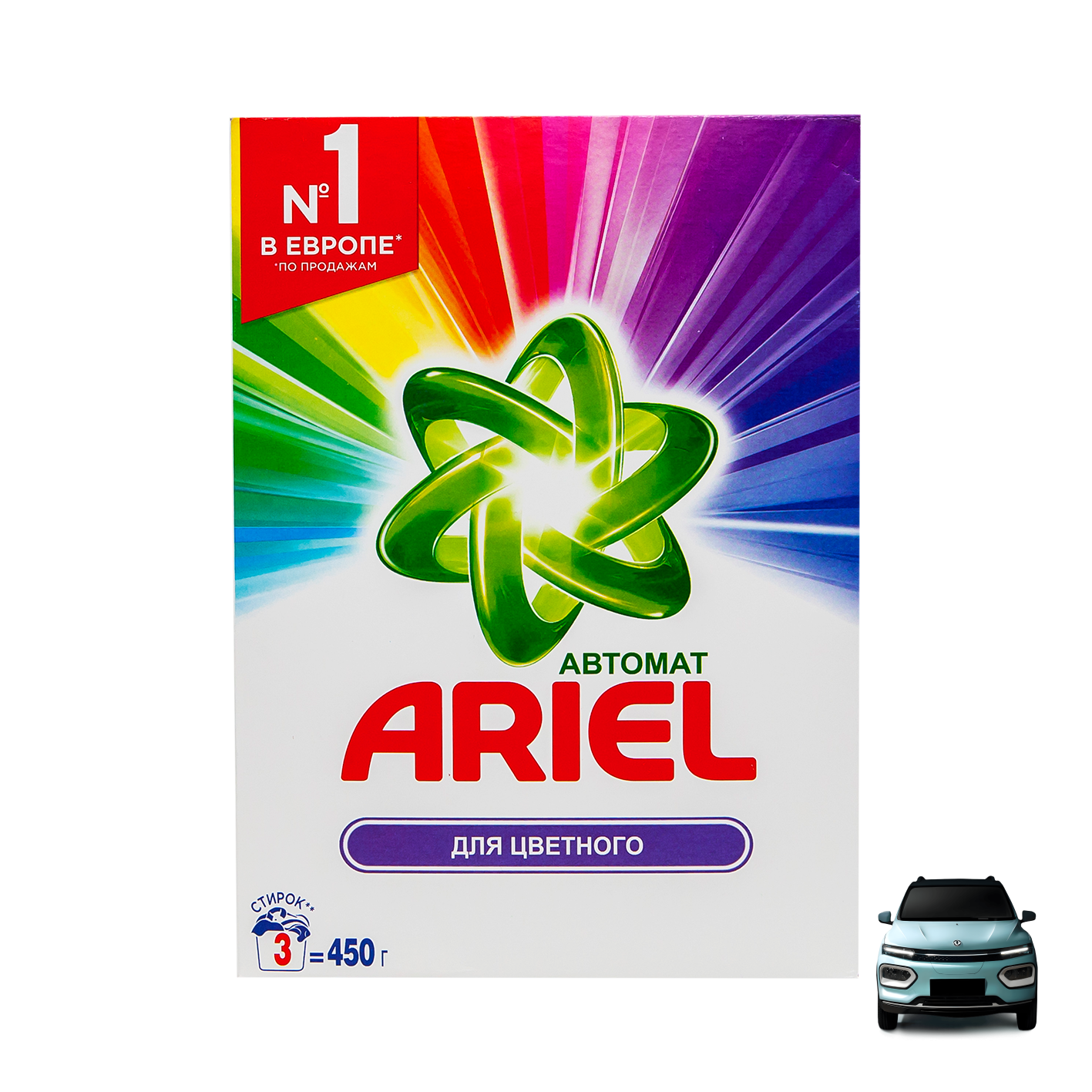 Washing powder "Ariel" color, automat 450kg