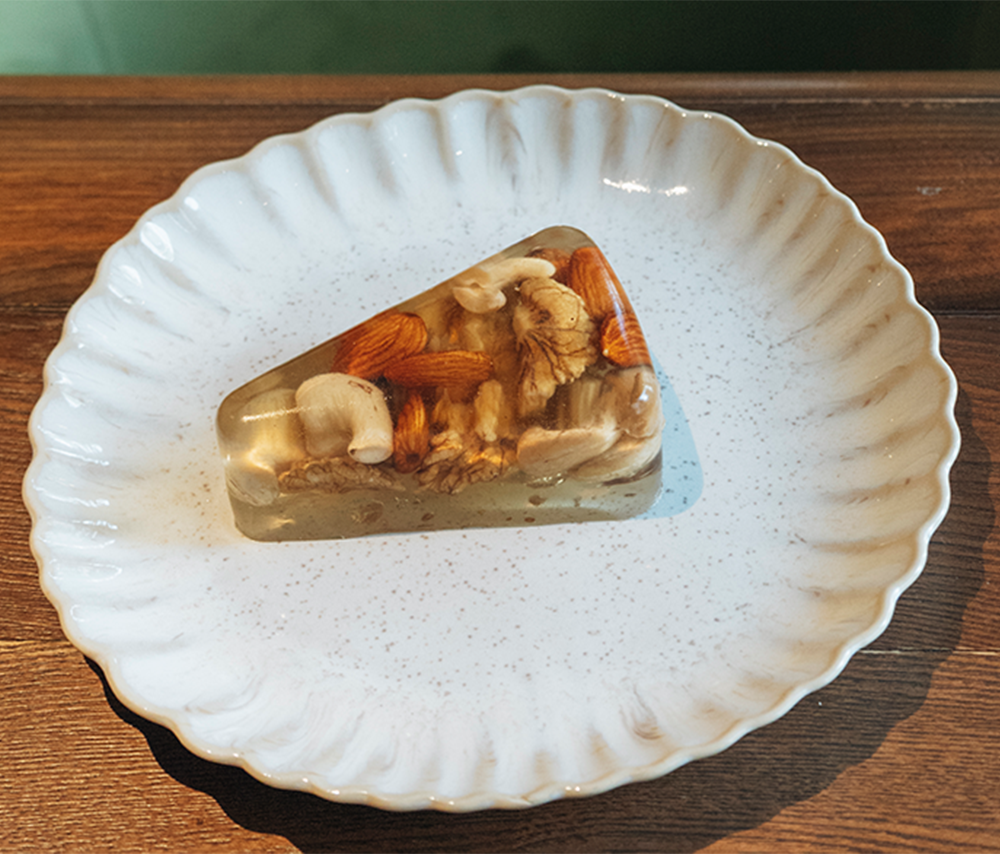 Желе с орехами