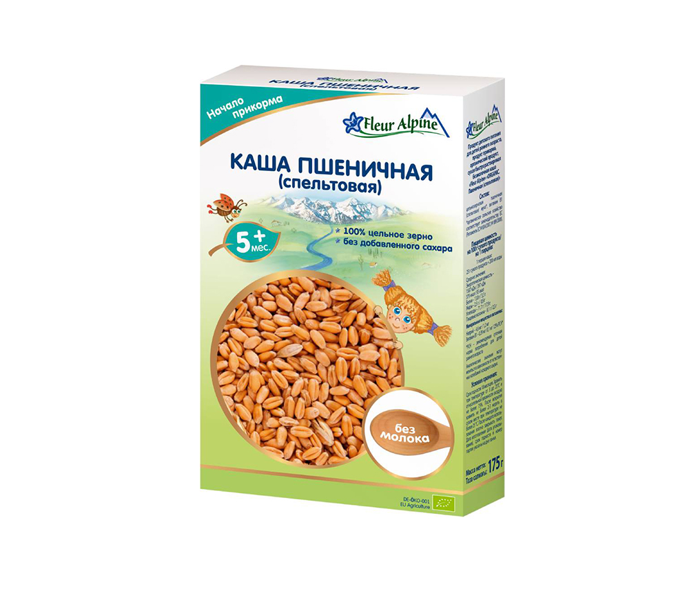 Каша Пшеничная (спельтовая) с 5 месяцев 175г