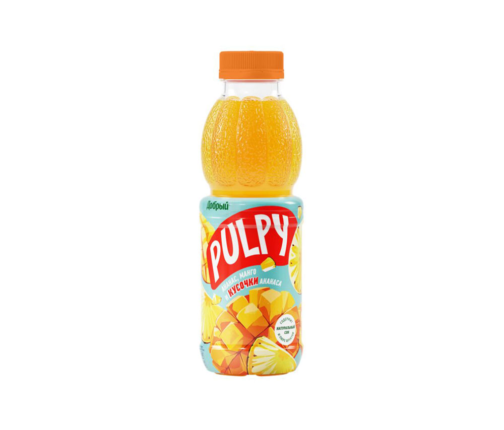Natural juice Dobry Pulpy 0․45l