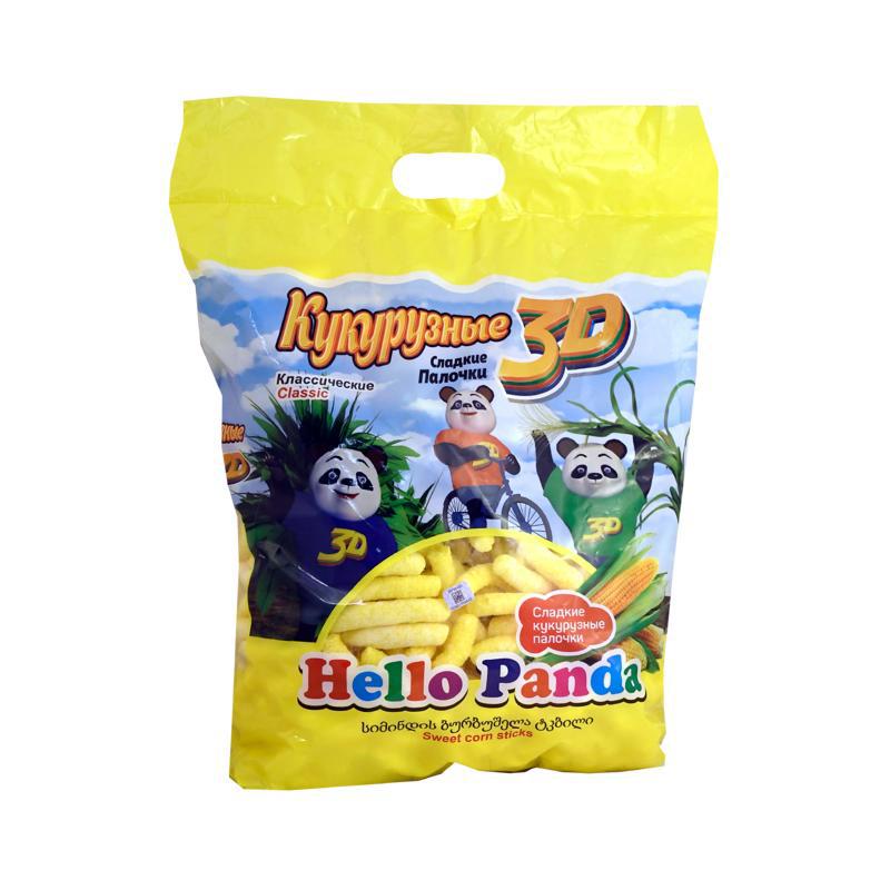 Եգիպտացորենի ձողիկներ «Հելլո Պանդա» դասական 350գր