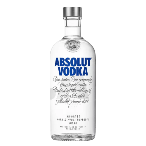 Absolut vodka 0.5l