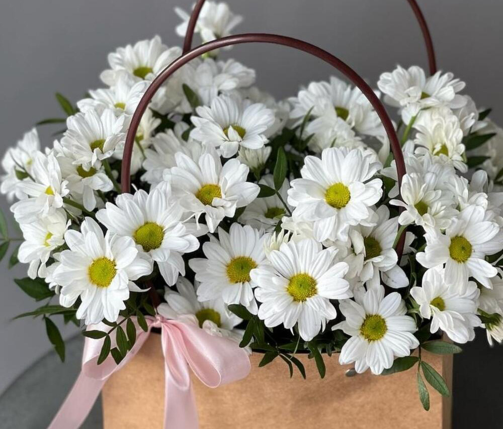 Քրիզանթեմներ տուփի մեջ (5 հատ)