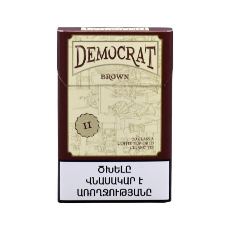 Cigarettes "Democrat" Coffee Brown nano