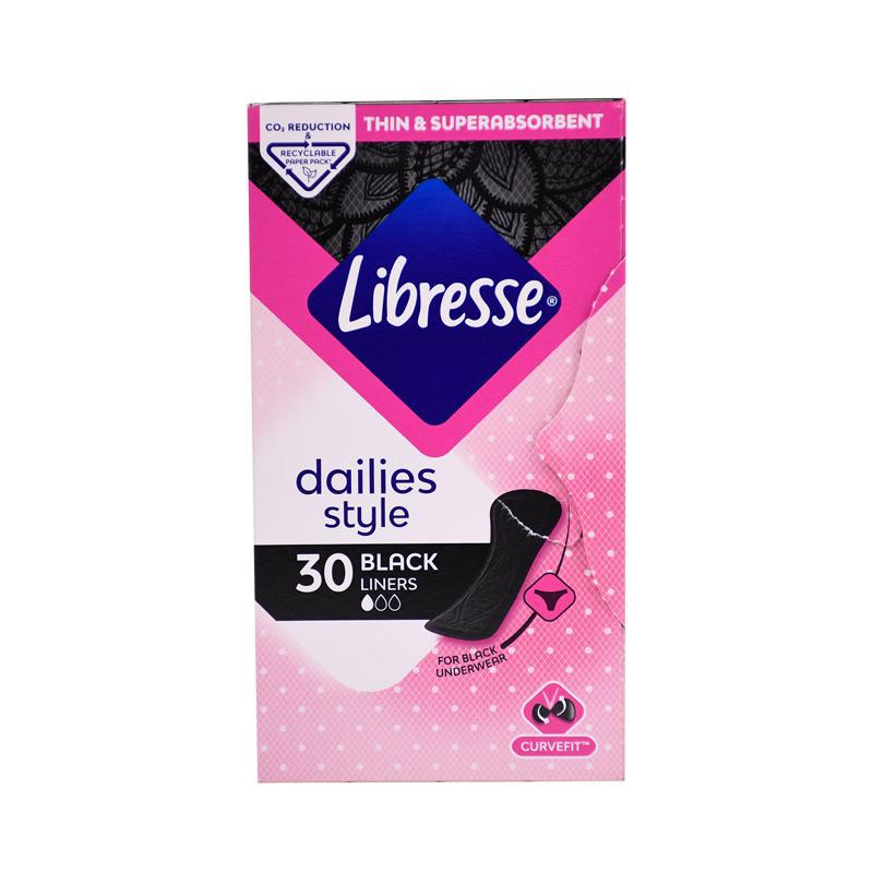 Daily pads "Libresse" normal, black 30pcs