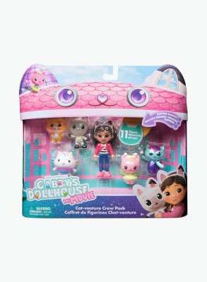 Spin Master Ֆիգուրների հավաքածու Gabby's Dollhouse "Cat Venture Crew Pack"