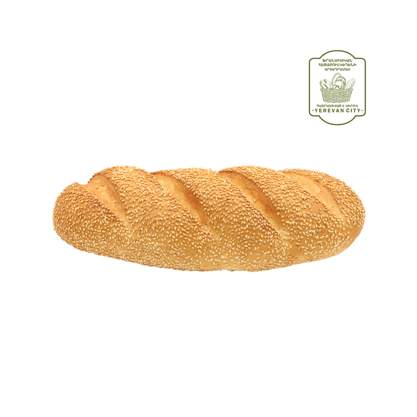 Батон "Московский" с кунжутом 340г