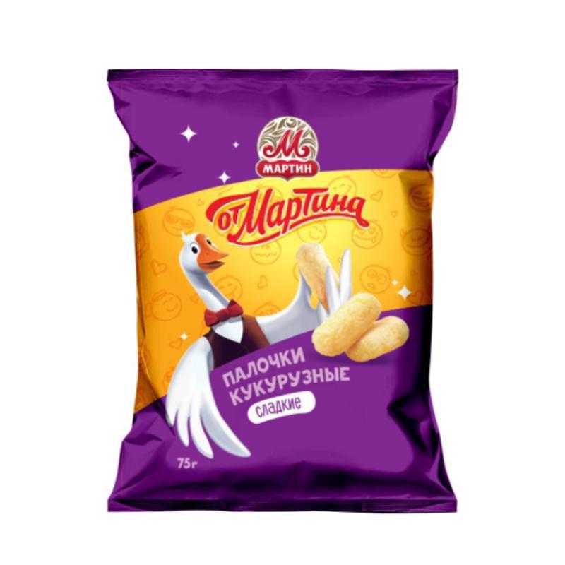 Кукурузные палочки Сладкие 75г