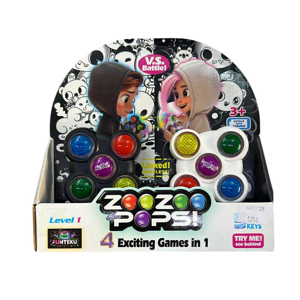 Handheld Game Pop a Mole & Memory Challenge