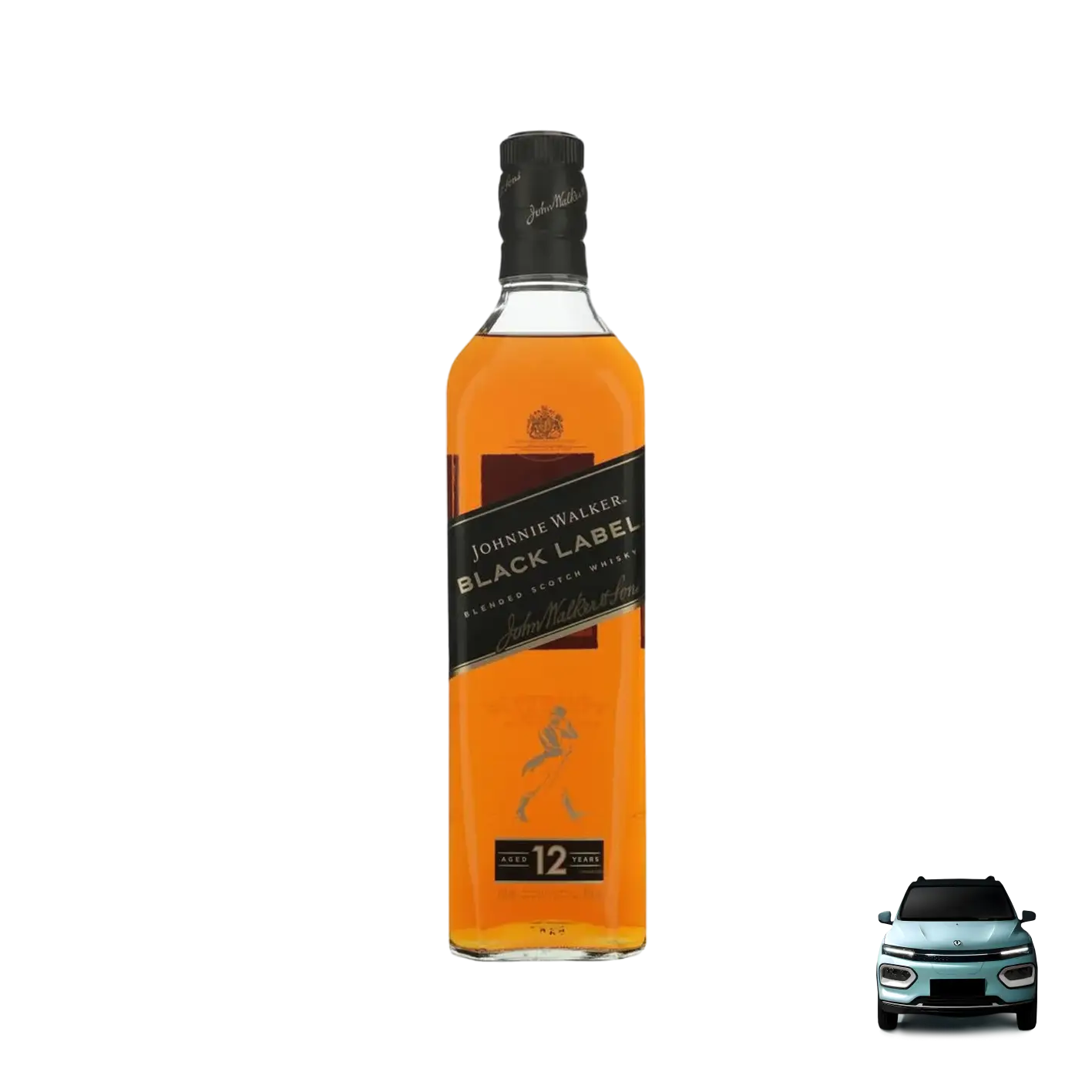 Виски Johnnie Walker Black 12л 0.75л