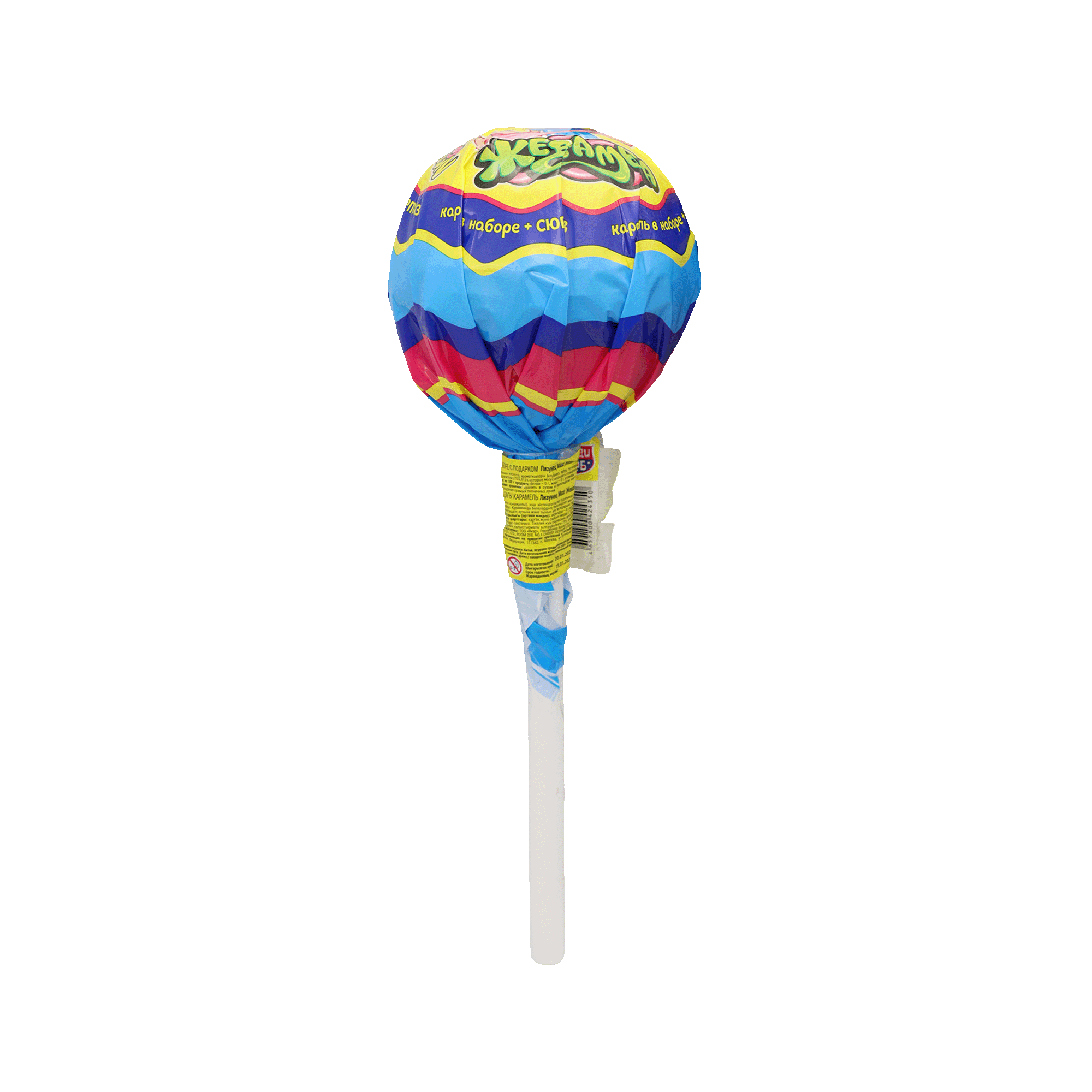 Սառնաշաքար փայտիկով+նվեր «Քենդի Քլաբ» 112գր