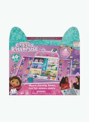 Spin Master Սեղանի խաղ Gabby's Dollhouse "Meow-Mazing"