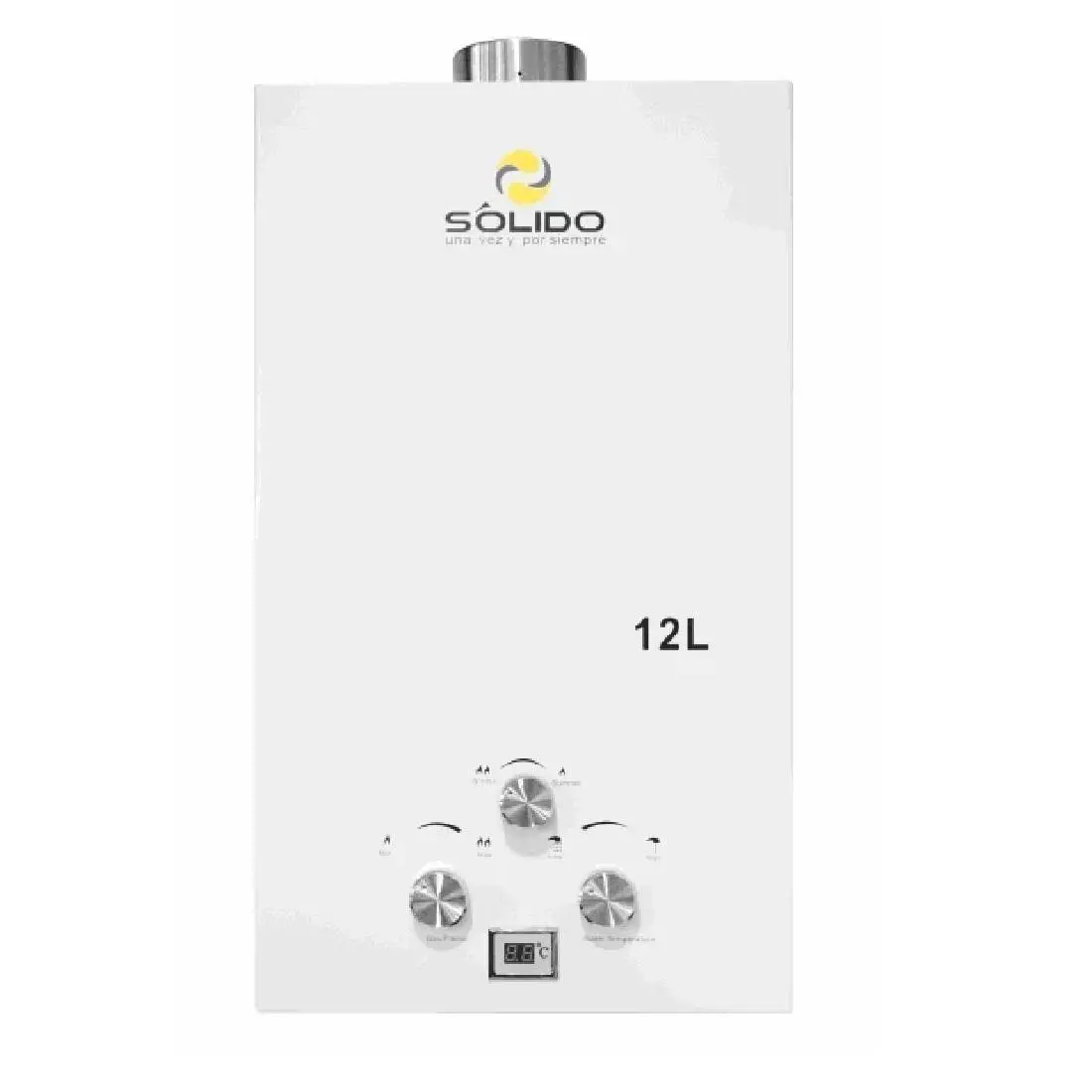 Գազային ջրատաքացուցիչ SOLIDO JSG20-F16 (1520) Turbo 12L White