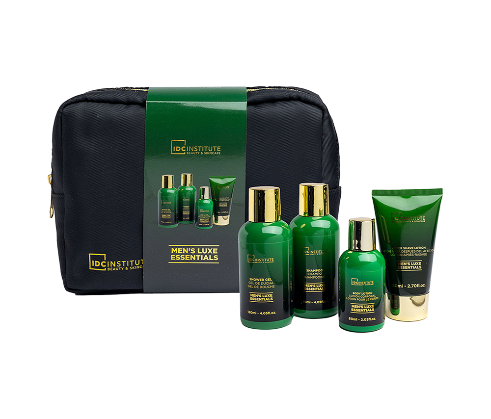 IDC  հավ-ծու լոգանքի Men's Luxury Wash Bag 4pcs 42305