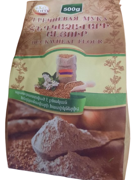 "Eco Corn" buckwheat flour 0.5kg