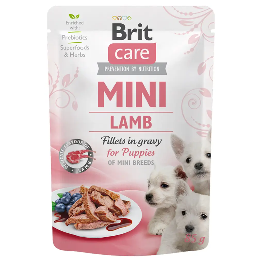 Brit գառով սոուս ձագերի / Brit puppy lamb gravy 85g