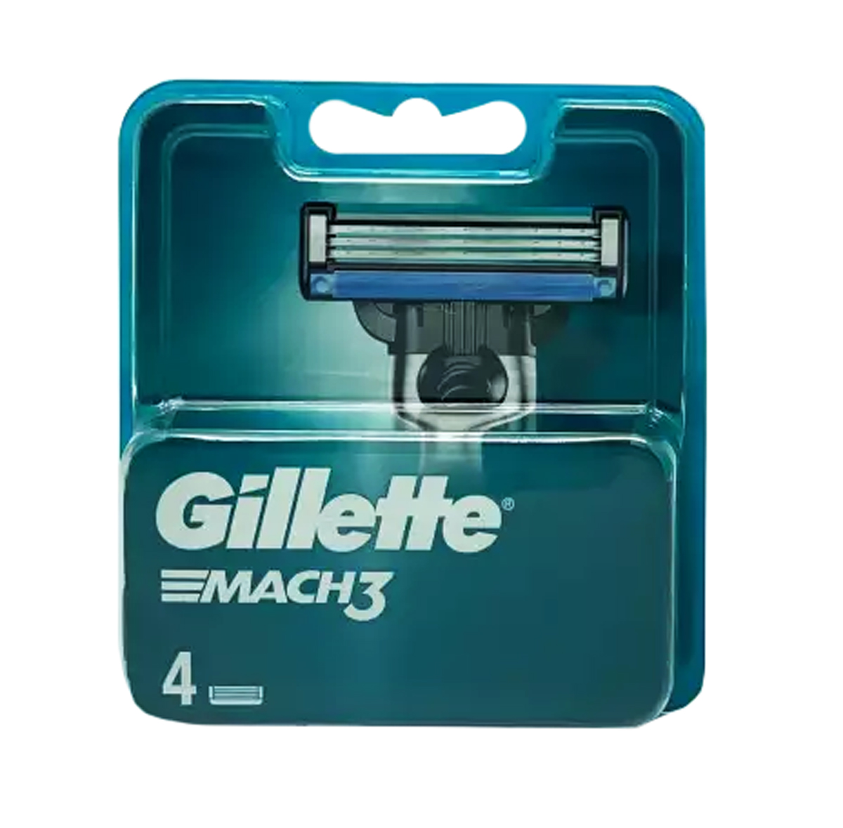 Кассеты для бритвенного станка "Gillette Mach3" 4шт 