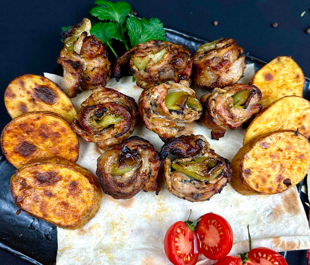 Խոզի Ռուլետ Թոնրում (3-4 անձի համար)