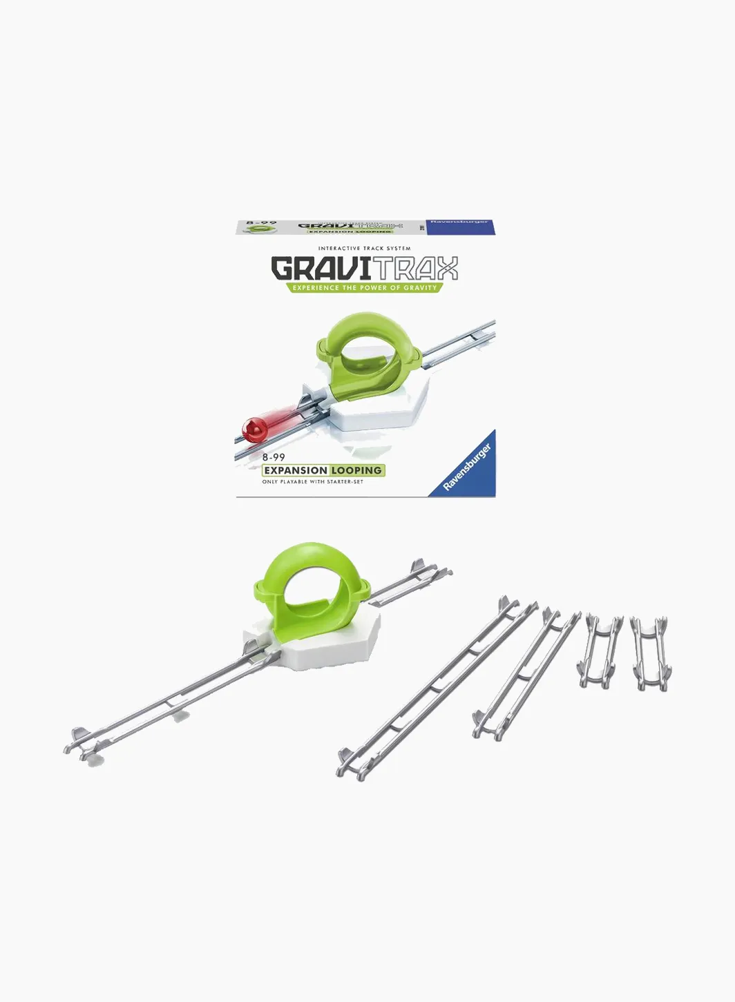 Ravensburger Ուսուցանող խաղի հավելում «GraviTrax Looping»