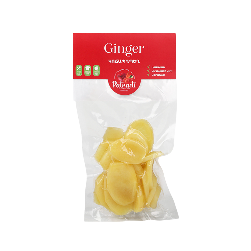 Sliced ginger "Patrasti" 200g