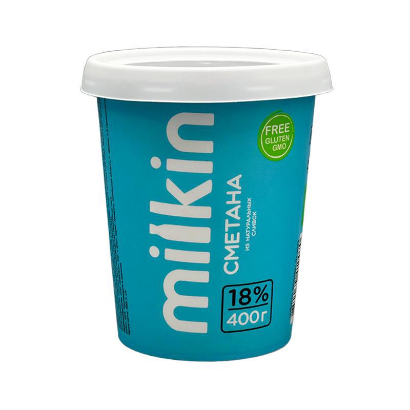 Թթվասեր «Միլկին» 18% ա/գ 400գր