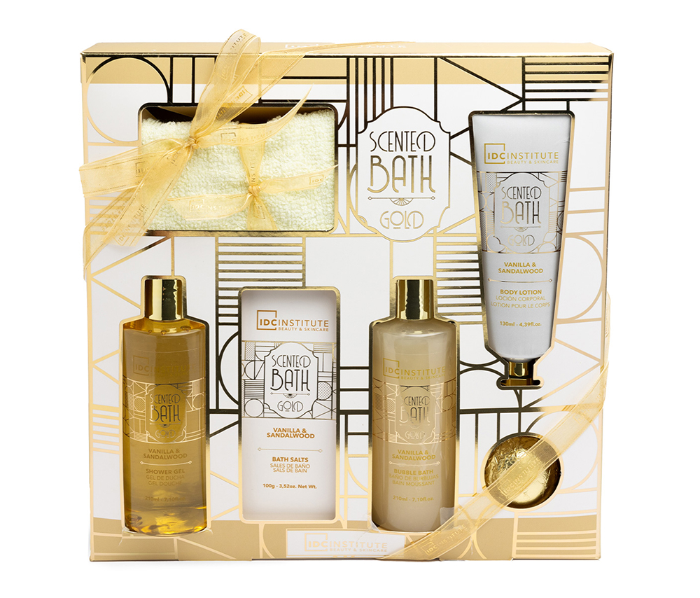 IDC  հավ-ծու լոգանքի Scented Bath Gold Gift 6pcs 42259
