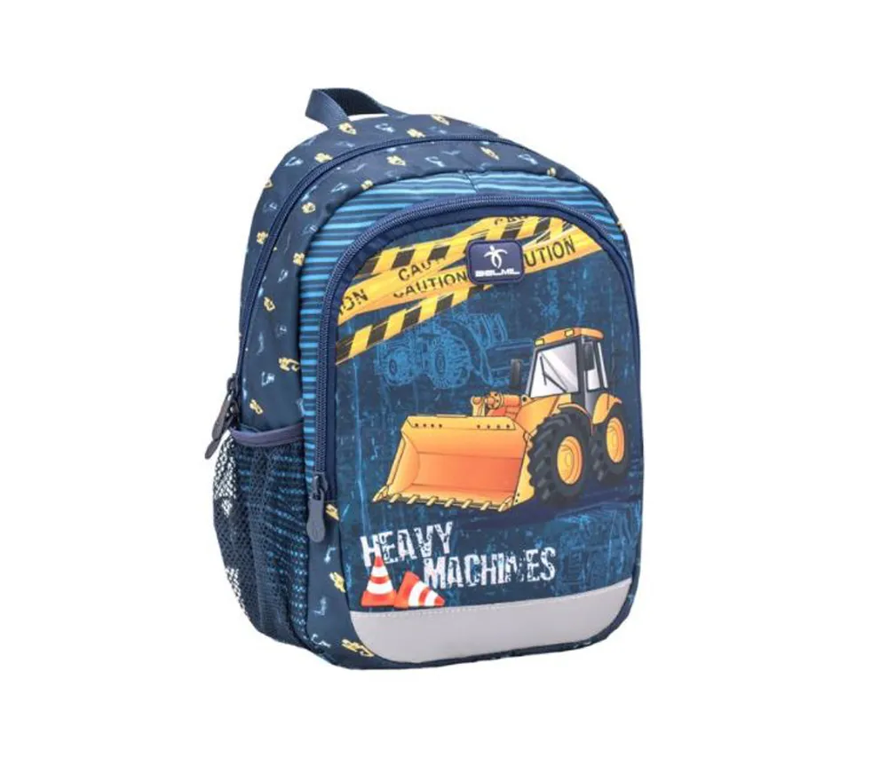Children's backpack Belmil 305-4/A HEAVY MACHIN