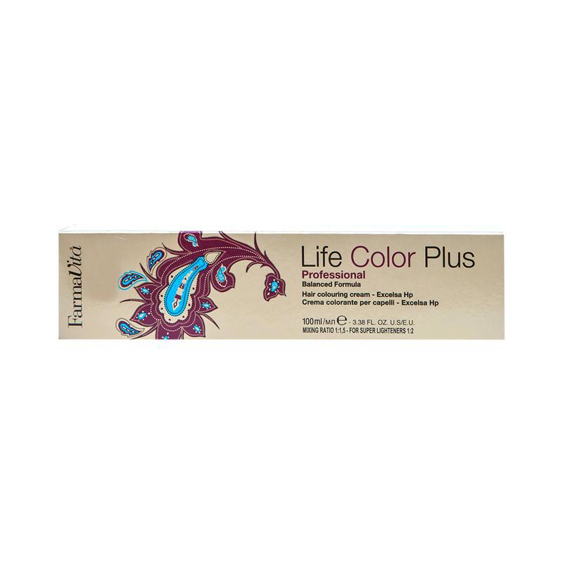 Hair dye "FarmaVita" Life Color Plus 8.1 light ash blonde