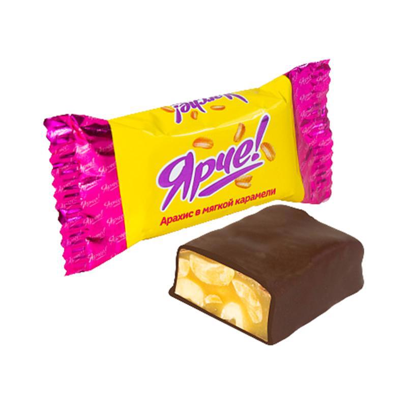 Chocolate candies "Yarche" with peanuts kg