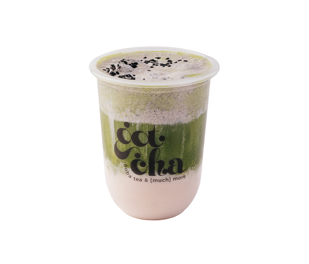 Seasame cloud matcha latte