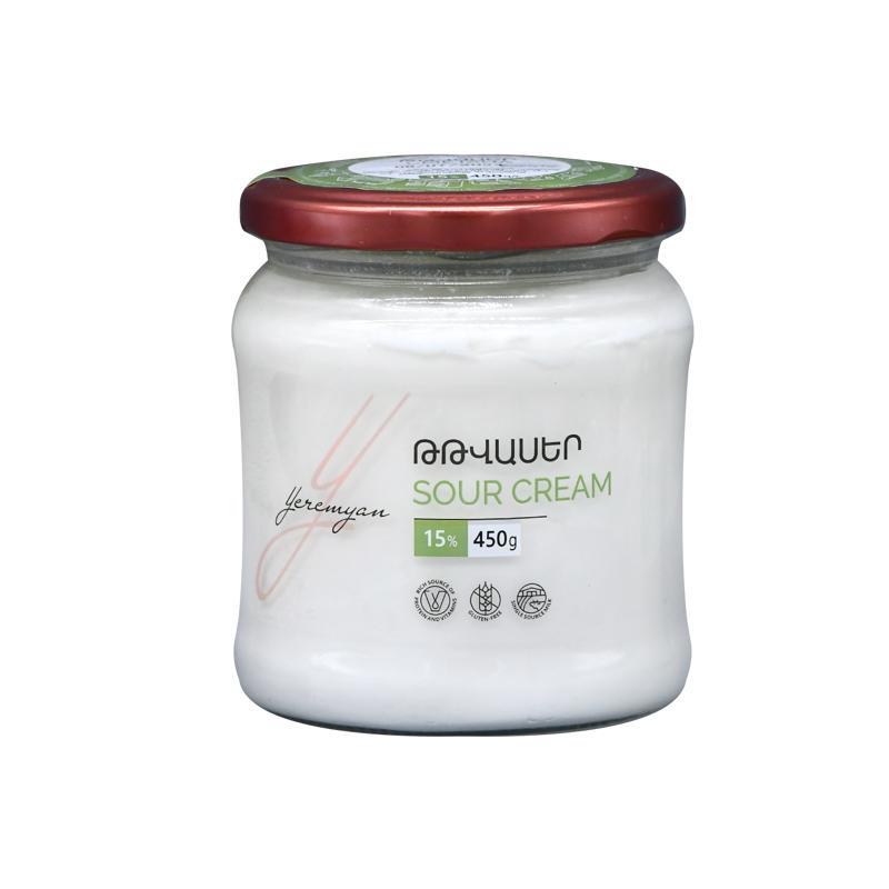 Թթվասեր «Երեմյան Փրոդաքթս» 15% 450գր