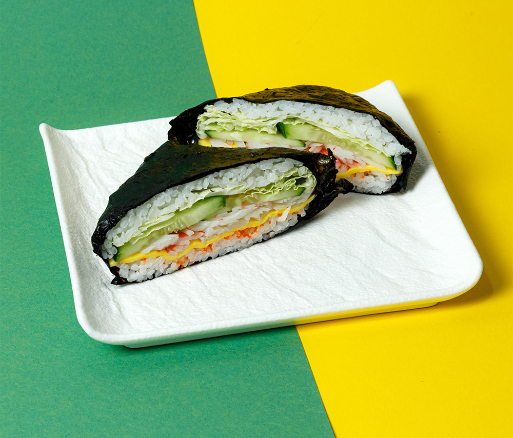 Shrimp stick sandwich