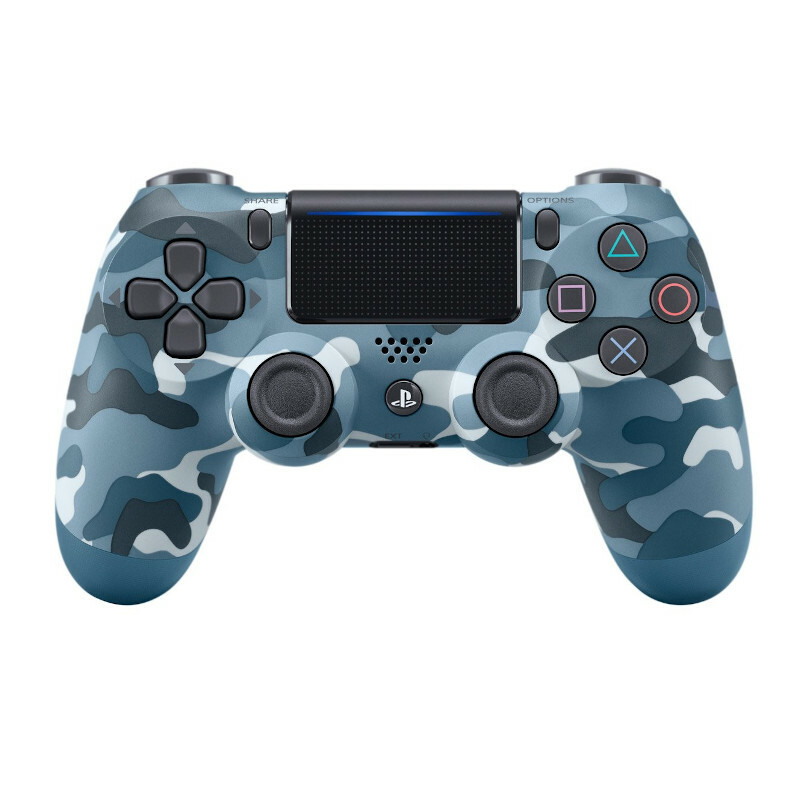 DualShock 4 Wireless Controller for PlayStation 4 - Blue Camouflage