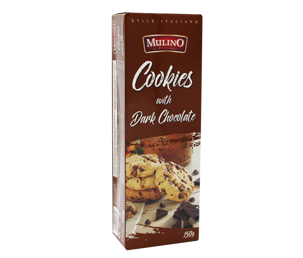 Մուլինո Դի Ֆլորիանո թխվածքաբլիթներ մուգ շոկոլադով 150գ
