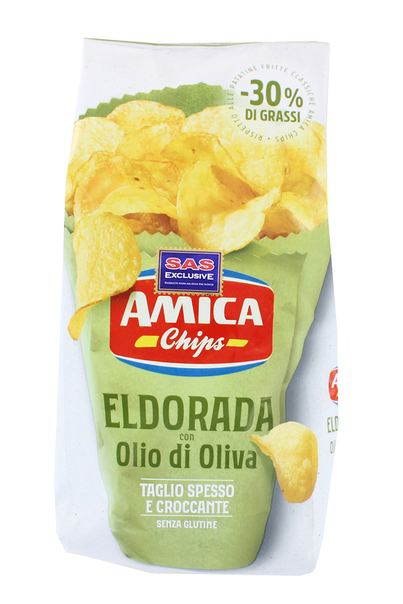 Chips "Amica Eldorado" 130g Olive 