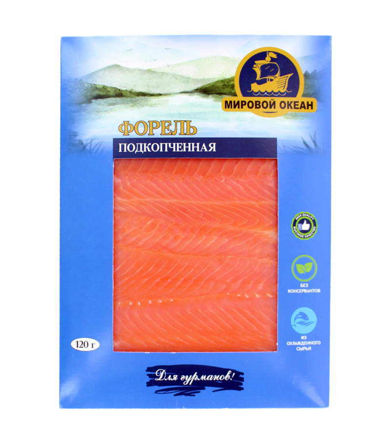 Իշխան ապխտած "Мировой Океан" 120գ