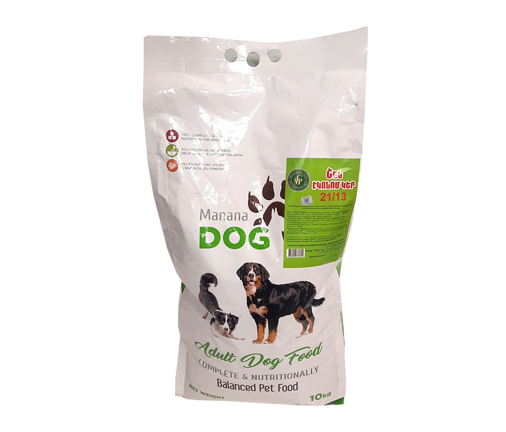 Manana Dog Food Economy 9mm 10kg